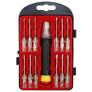 12IN 1 PRECISION S/D SET WITH  LIGHT
