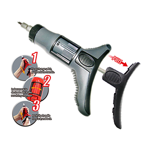8-IN-1 QICK  LOADING SCREWDRIVER WITH  RATCHET