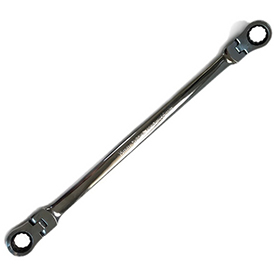 EXTRA LONG DOUBLE BOX FLEXIBLE RATCHET WRENCH 16x18mm,72 TEETH